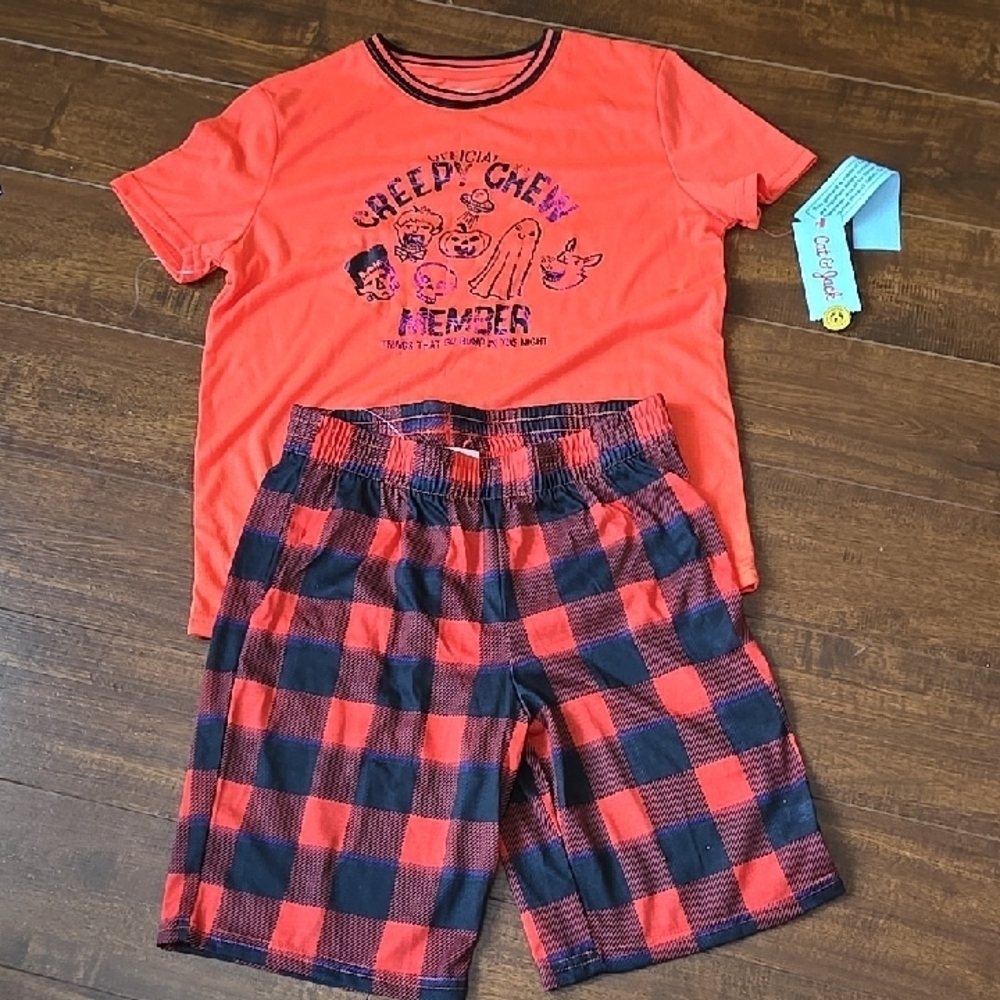 Cat & Jack Hallooween PJ Short Set